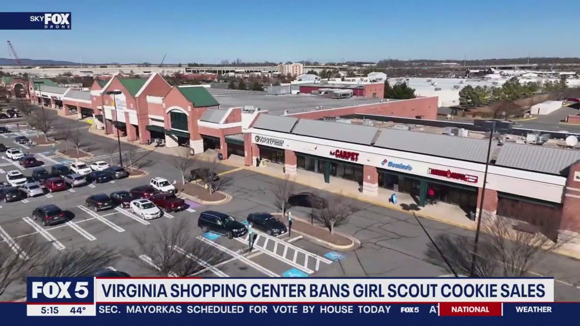 Troops banned from selling Girl Scout Cookies at Virginia shopping center